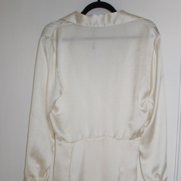 Zara Long Sleeve Satin Dress - Worn Once - Picture 5 of 5